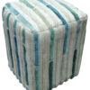 khema5 turquoise pouf