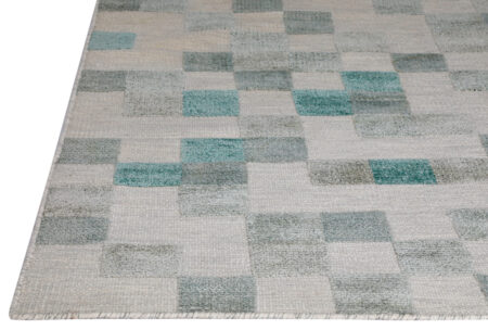 kista aqua handwoven area rug and carpets corner