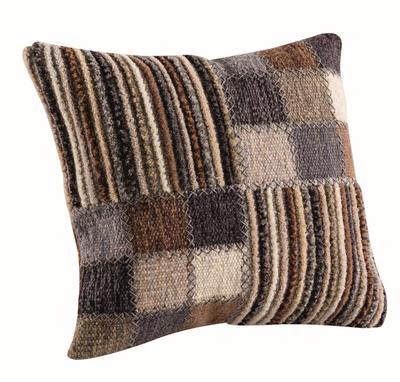 handwoven khema4 light grey cushion