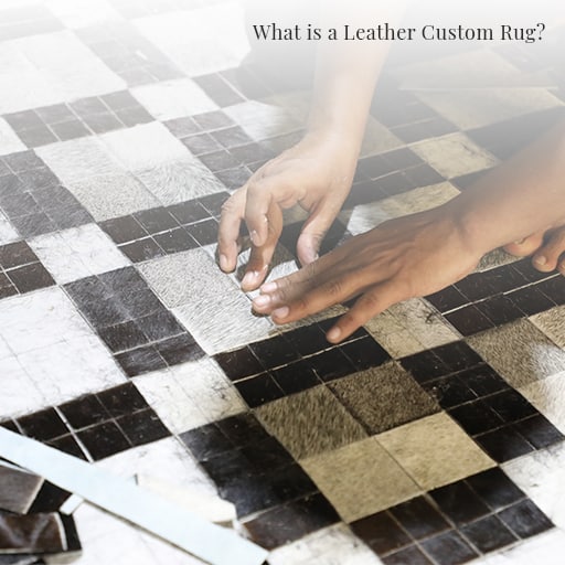Leather Custom Rug